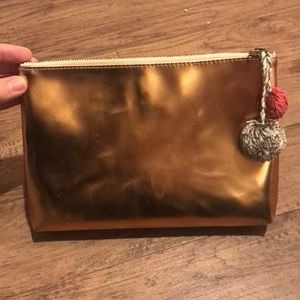 Madewell Metallic Gold Pouch